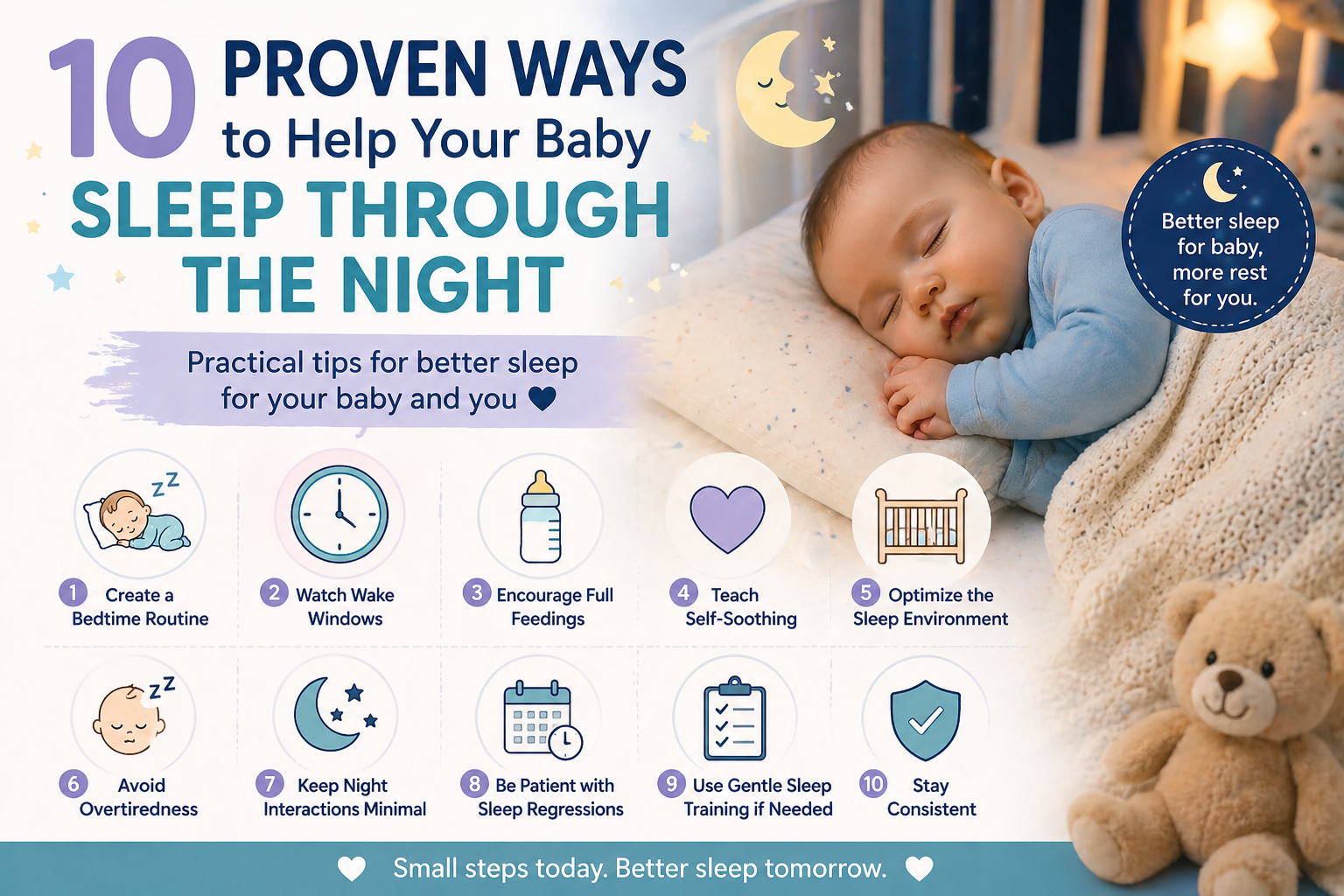 0 Proven Ways to Help Your Baby Sleep Through the Night